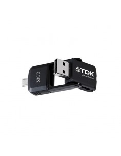 TDK 2 IN 1 MICRO USB FLASH DRIVE 32GB