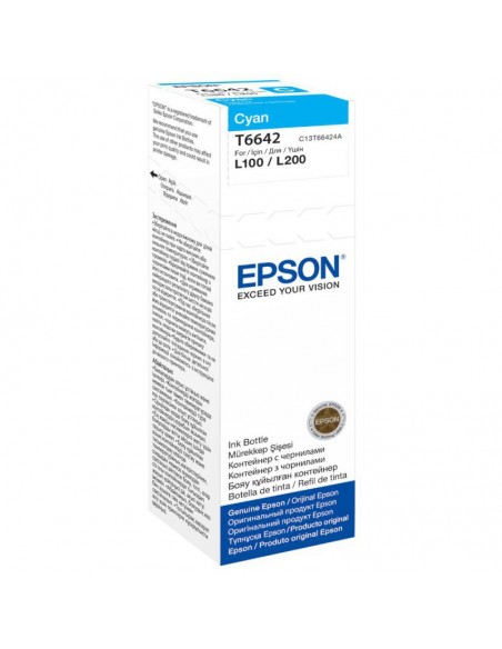 Cartouche d'encre Cyan Epson 70 ml (C13T66424A)