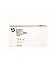 HP Yellow CE262AC LaserJet Print Cartridge 2