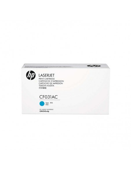 HP Cyan LaserJet Print Cartridge CF031AC