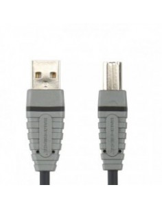 BE BLUE USB A-B DEVICE CABLE USB-A M - USB-B M 2M