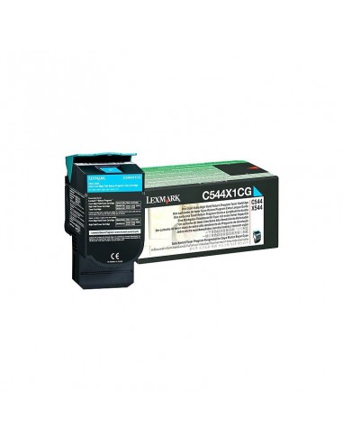 C544, X544 TONER Cyan très haute capacité (4K) (C544X1CG)