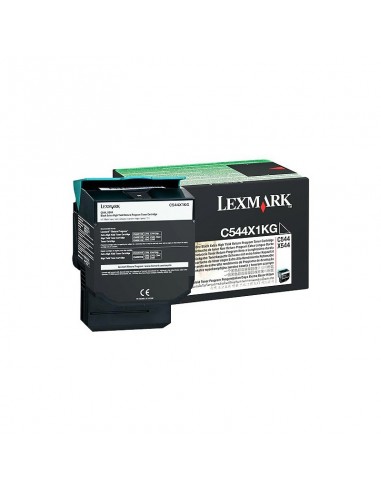 C544, X544 TONER Noir très haute capacité (6K) (C544X1KG)