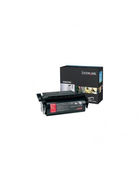 Optra T61x Toner Noir (10K) (12A5740)