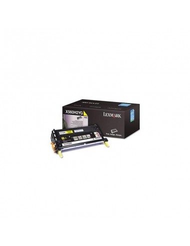 X560 TONER Jaune haute capacité (10K) (X560H2YG)