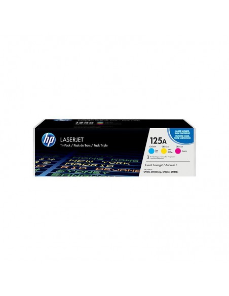 TONER HP 125A Tri-pack (Cyan,Magenta,Yellow) CF373AM