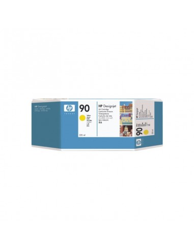 HP 90 225-ml Yellow Cartouche (C5064A)