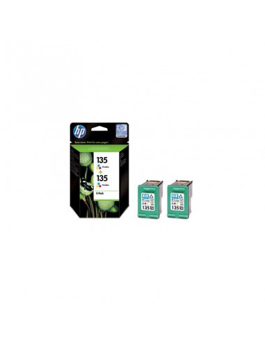 HP 135 2-pack Tri-colour Cartouches (CB332HE)