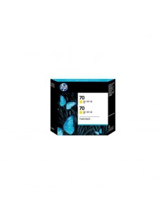 HP 70 2-pack 130-ml Yellow Ink Cartridges (CB345A)