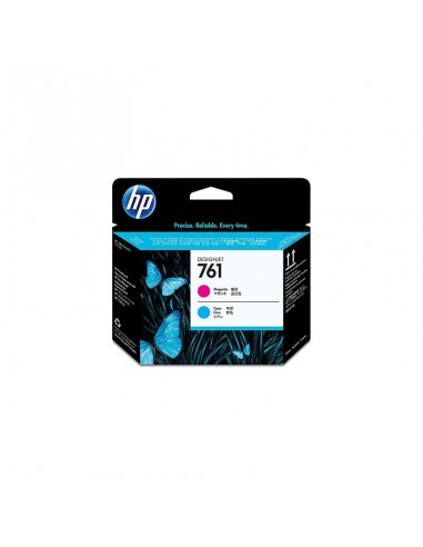 HP 761 Magenta/Cyan Inkjet tete d'impression (CH646A)