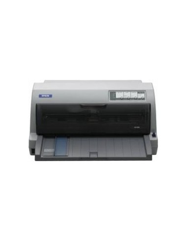 Epson PLQ 20D - Imprimante pour livrets - monochrome - matricielle - 24 pin - jusqu'à 576 car/sec - USB, série