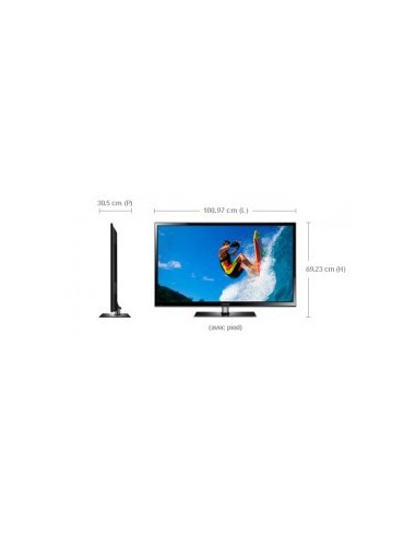 TV PLASMA 43 POUCES 3D HD READY REAL BLACK PRO USB2.0 HDMIx2