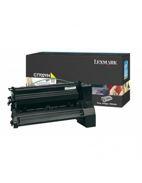 C77x, X772e TONER Jaune haute capacité (10K) (C7702YH)