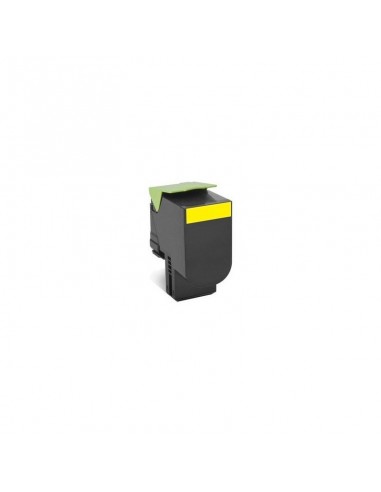 Lexmark 708HY Yellow High Yield Toner Cartridge (70C8HY0)
