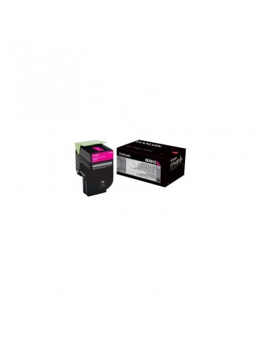 800H3 CX410 TONER Magenta haute capacité (3K) (80C0H30)