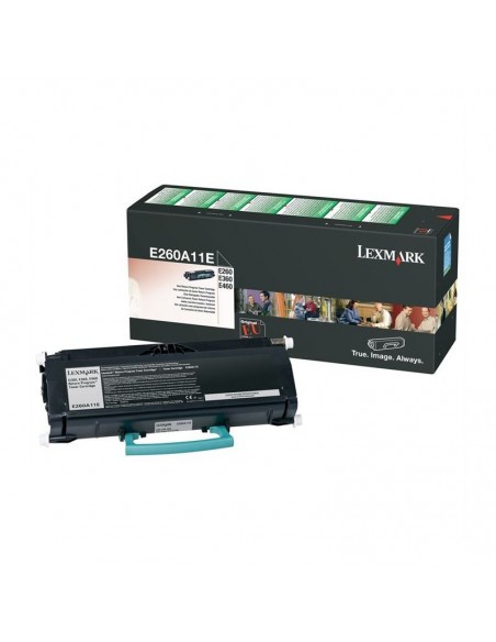 E260, E360, E460 TONER Noir (3,5k) (E260A11E)