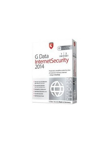 G Data InternetSecurity 2014 - 1 an - 3 Pc