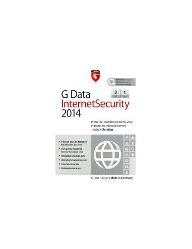 G Data InternetSecurity 2014 - 2 an - 3 Pc