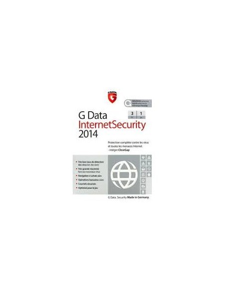 G Data InternetSecurity 2014 - 2 an - 3 Pc