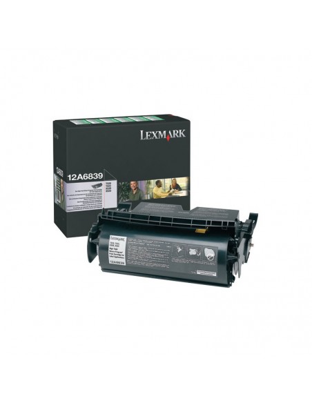 T520, T522 TONER pour étiquettes Noir haute capacité (20K) (12A6839)