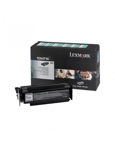 X422 TONER Noir (6K) (12A4710)