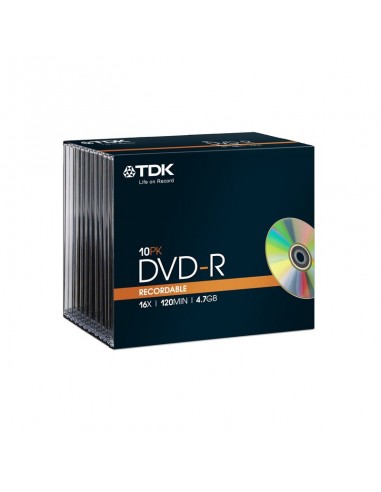 DVD-R 4.7GB 16X 10P SJC & 10C