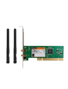Carte Wi-Fi Tenda Wireless N300 PCI Adapter (W322P+) 2