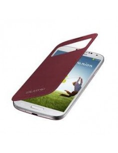 Samsung flip cover view pour S4 Rouge