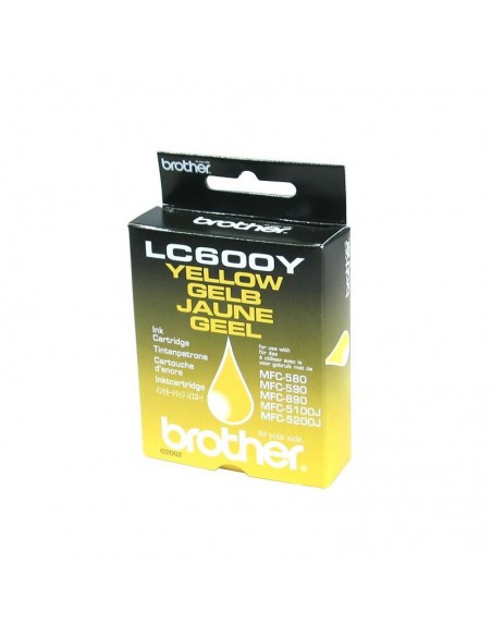 Cartouche brother LC600Y YELLOW