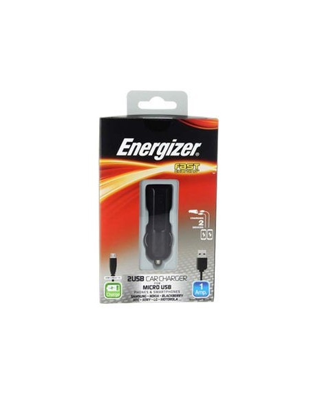 Energizer Classic Car charger 2 USB for Micro USB devices