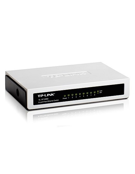 Switch de bureau TL-SF1008D 8 ports 10/100 MBPS TP-LINK