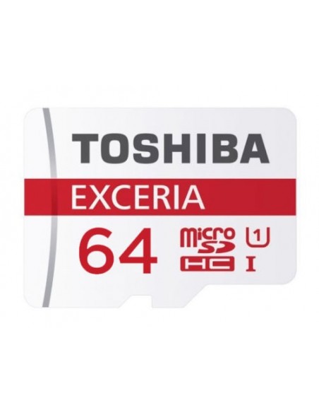 MicroSD EXCERIA M301 64GB UHS-1 - R48 - rouge avec adaptateur