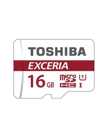 MicroSD EXCERIA M301 16GB UHS-1 -R48 - rouge - avec adaptateur