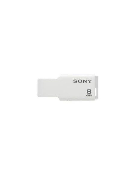 Sony Clé USB 8GB Microv USM8GM/White