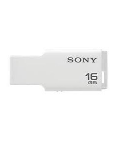 Sony Clé USB 16GB Microv USM16GM/White