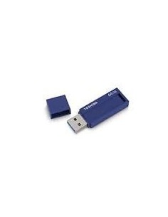 Clé Usb TransMemory U302 64 Go -Bleu - Usb 3.0 - Label 2
