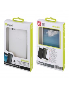 Minigel Ultrathin Case Transparent muvit Apple iPhone 6 Plus 2