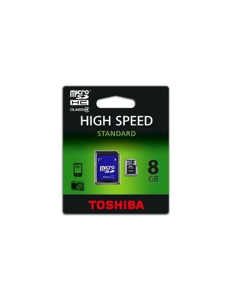 Carte SD Toshiba 8GO +ADP