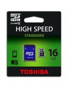 Carte SD Toshiba 16GO +ADP