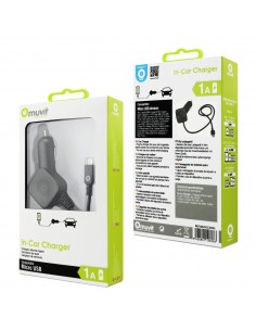 CHARGEUR DE VOITURE MICRO USB MUVIT 2
