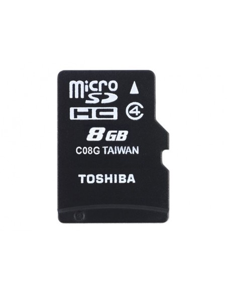 MicroSD M102 8 Go Class4 noir avec adaptateur