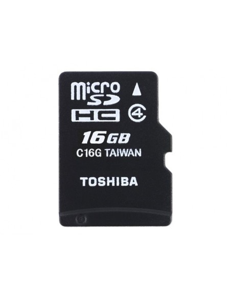 MicroSD M102 16 Go Class4 noir avec adaptateur