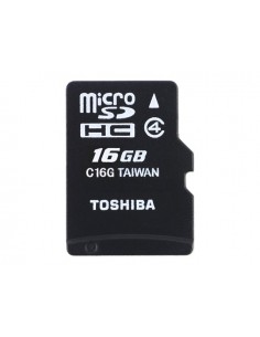 MicroSD M102 16 Go Class4 noir avec adaptateur 2