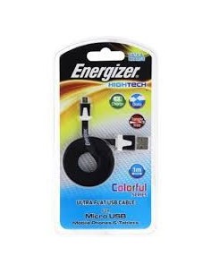 Energizer Hightech Ultra flat Micro-USB cable charge + data - black 2