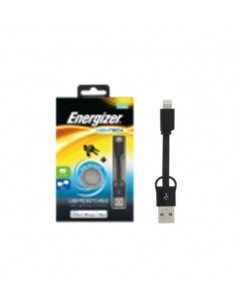 Energizer Pocket Cable Micro-USB charge + data - Black