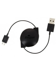 Energizer Hightech USB RETRACTABLE CABLE MICRO-USB - BLACK 2