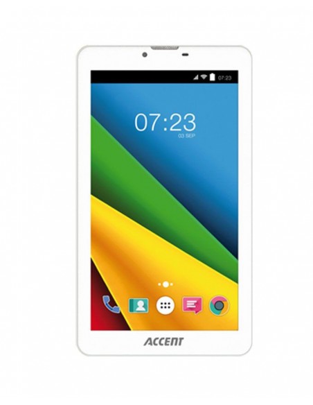 Tablette Accent Fast 7 - 4G - 8 Go - 1Go Ram - Android 5.1 - Blanc