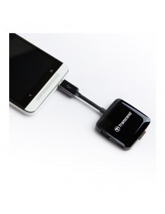 TRANSCEND USB 2.0 OTG Reader for Android Smartphones (TS-RDP9K) 2