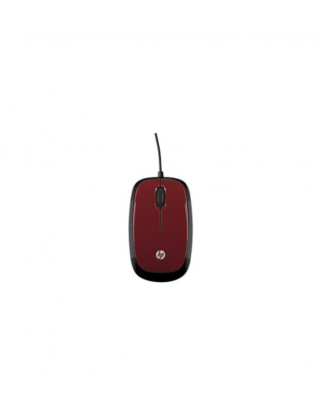 HP X1200 Wired Red Mouse 9G 3000 100 100 (H6F01AA)