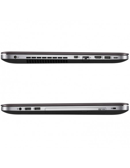 PC Portable Asus VivoBook Pro N752VX Silver (90NB0AY1-M01320)